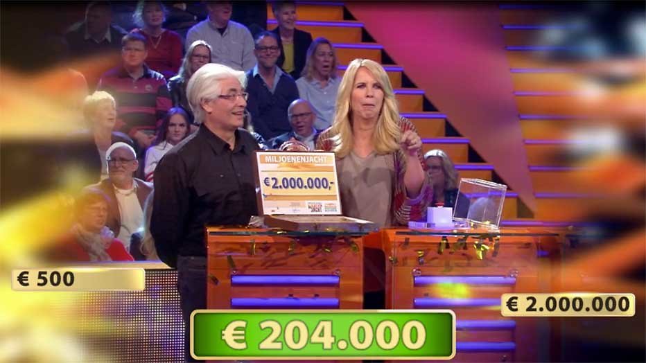 Miljoenenjacht-kandidaat Lee wint 2 ton, loopt 2 miljoen mis Miljoenenjacht-kandidaat Lee wint 2 ton, loopt 2 miljoen mis