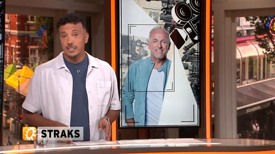 Morad als co-host van RTL Boulevard.