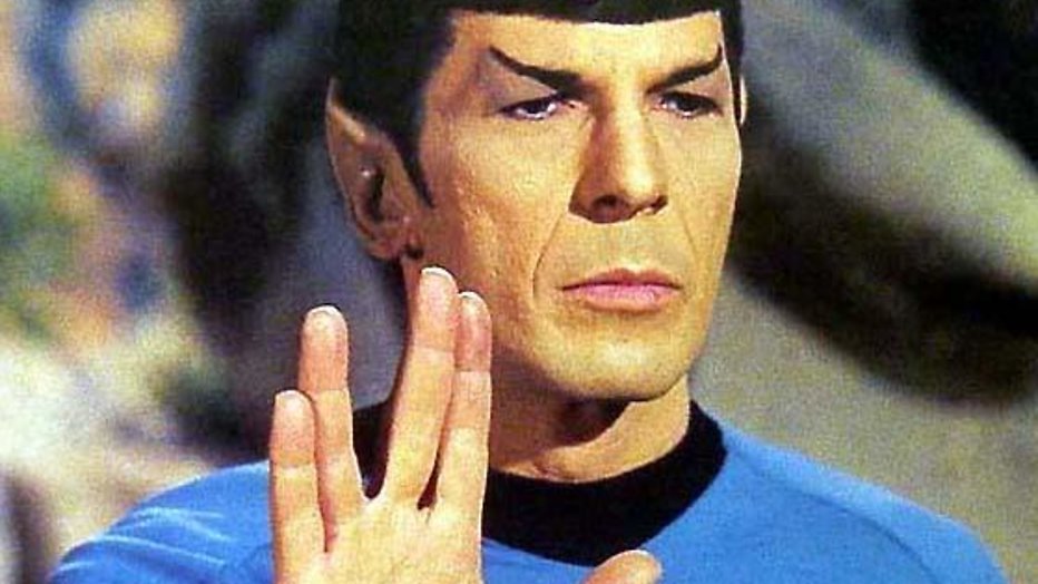 Mr. Spock (Leonard Nimoy) uit Star Trek is niet meer Mr. Spock (Leonard Nimoy) uit Star Trek is niet meer