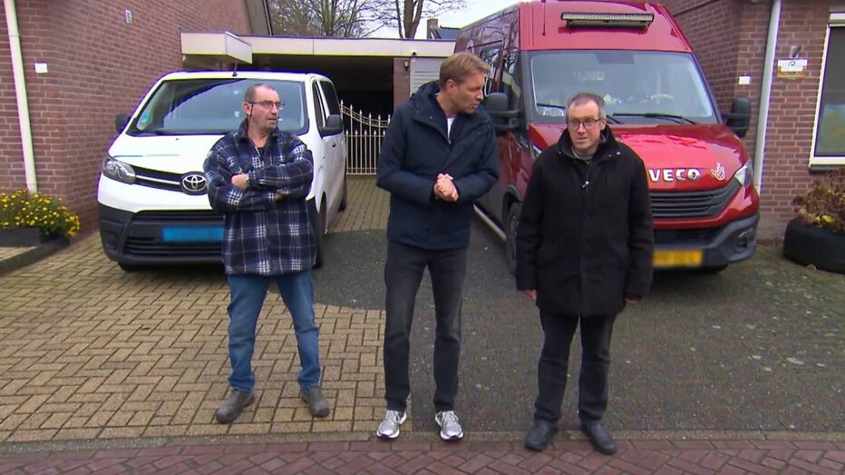 Frank en René in Mr Frank Visser Doet Uitspraak.