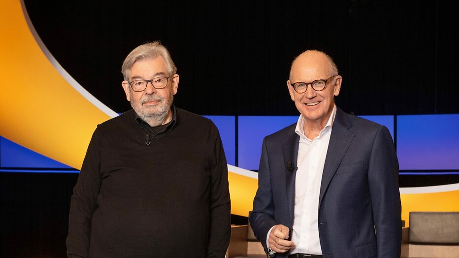 Maarten van Rossem en Philip Freriks Maarten van Rossem en Philip Freriks