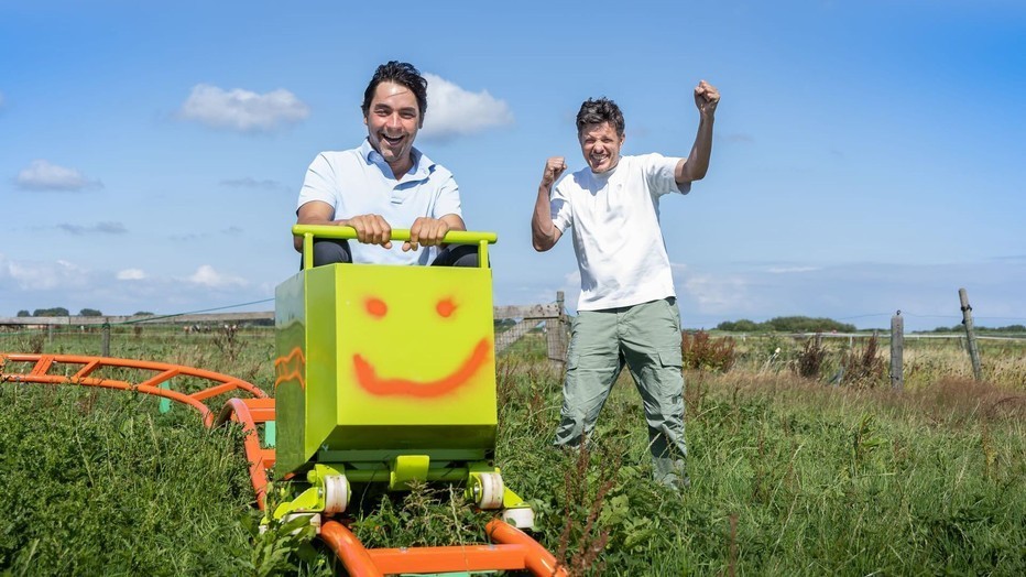 Mark Baanders en Filemon Wesselink voor Made in China