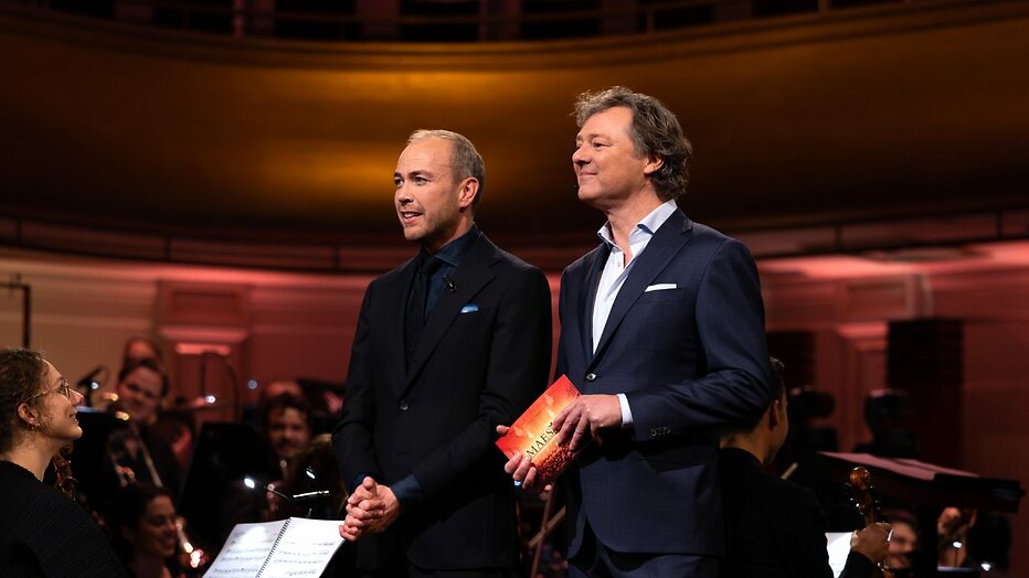 Jamai Loman en Frits Sissing in Maestro