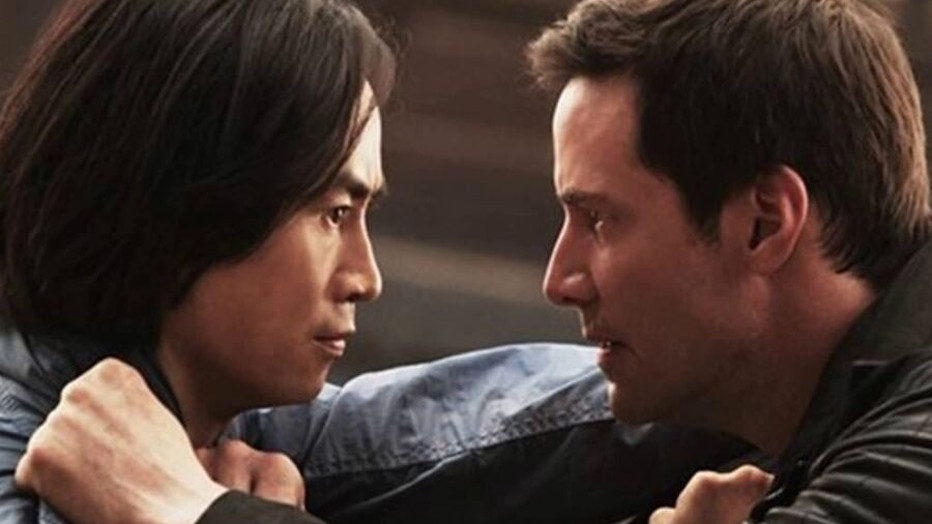 Tiger Chen en Keanu Reeves in Man of Tai Chi