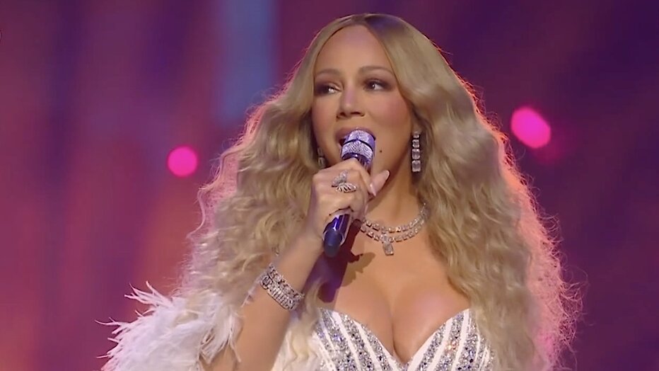 Mariah Carey bij openingsceremonie Olympische Spelen