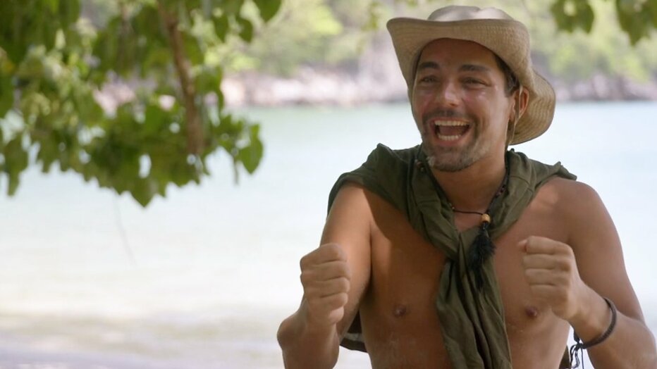 Mark Baanders in Expeditie Robinson 2023 Mark Baanders in Expeditie Robinson 2023