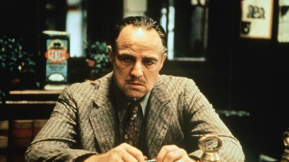 Marlon Brando in The Godfather