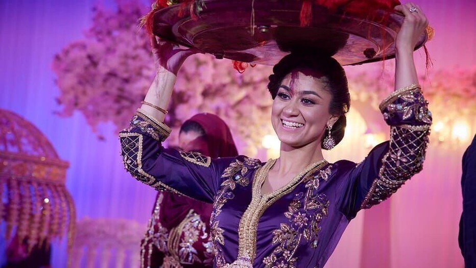 Soumaya Ahouaoui in Marokkaanse Bruiloft