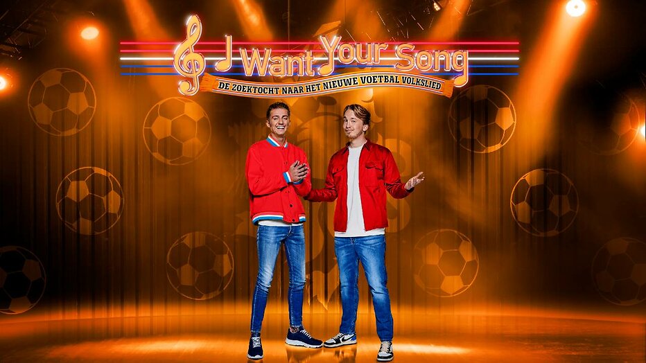 Mart Hoogkamer en Snelle voor I Want Your Song