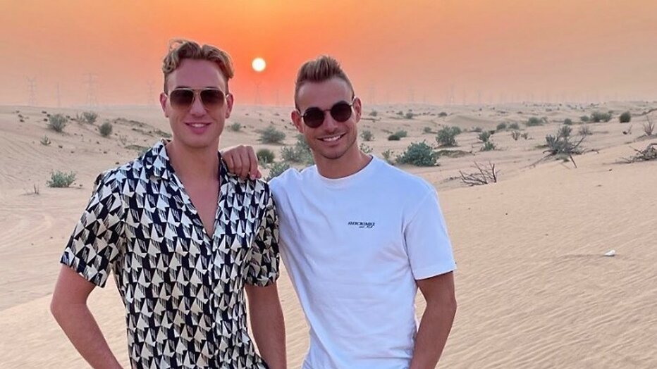 Bruiloft van Prince Charming-koppel Marvin en Ferdi wordt groots. Bruiloft van Prince Charming-koppel Marvin en Ferdi wordt groots.