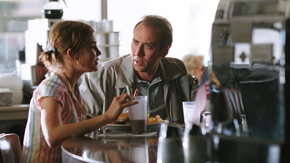 Nicolas Cage en Alison Lohman in Matchstick Men