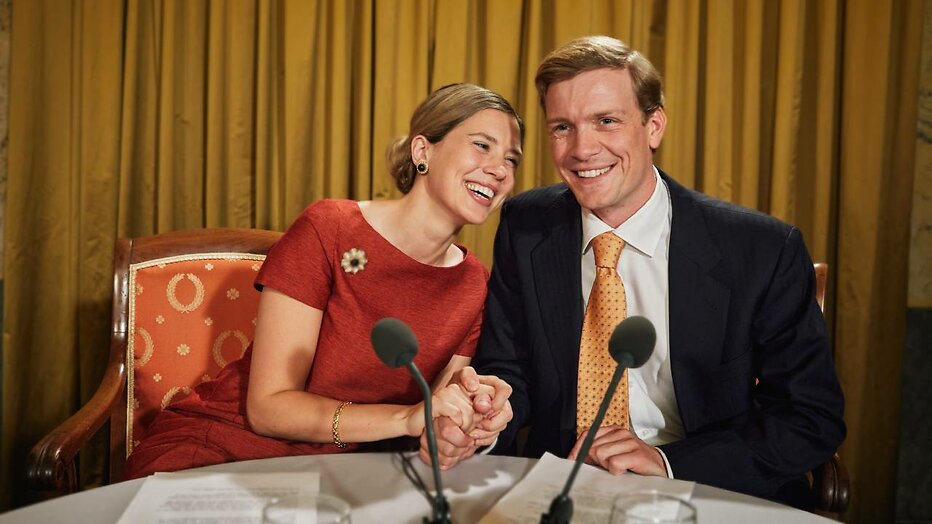 Maxima en Willem-Alexander in de serie Maxima