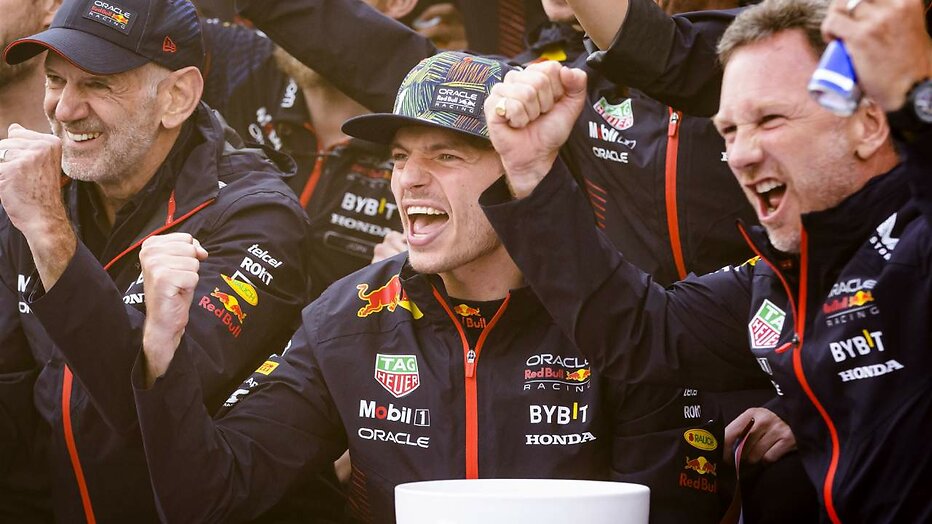 Max Verstappen tijdens de Grand Prix in Zandvoort