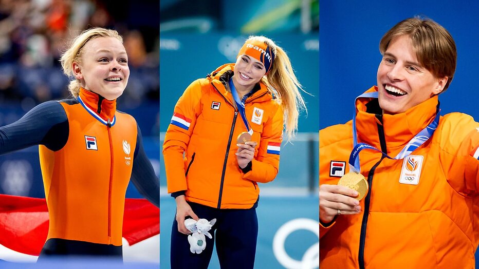 Xandra Velzeboer, Jutta Leerdam en Jens van 't Wout