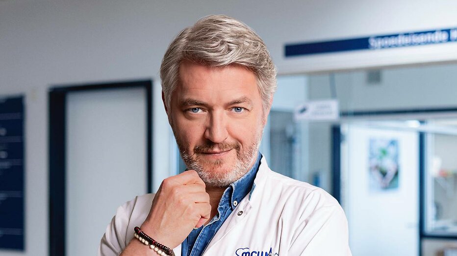 Kürt Rogiers in de rol van Casper in Medisch Centrum West.