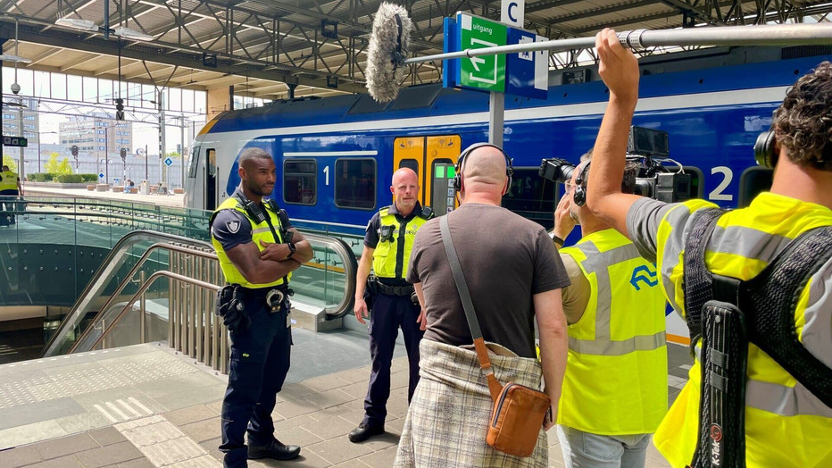 Still uit Meldkamer Utrecht Centraal