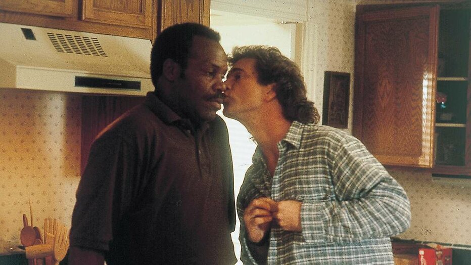Danny Glover en Mel Gibson in Lethal Weapon 3 Danny Glover en Mel Gibson in Lethal Weapon 3