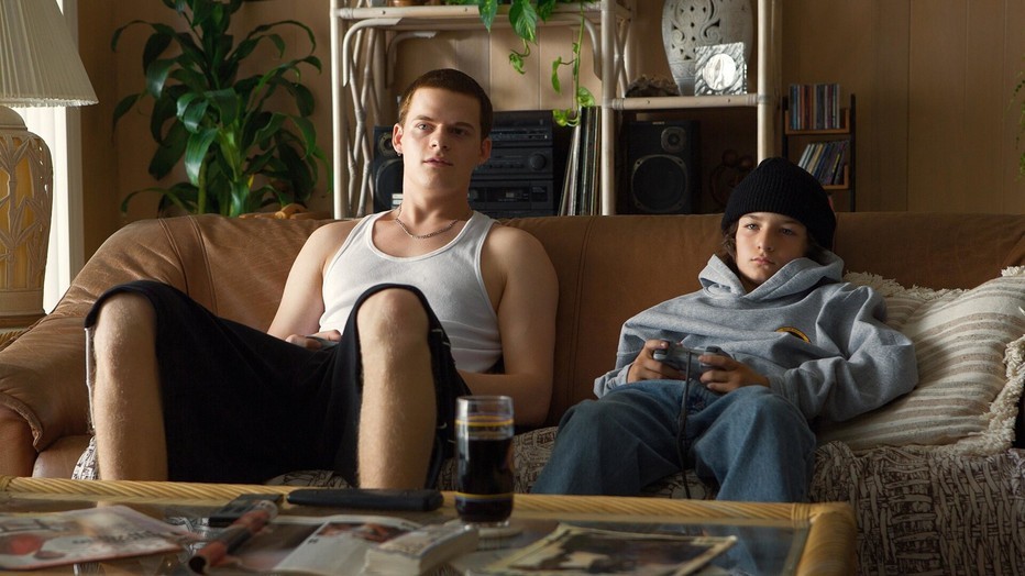 Sunny Suljic en Lucas Hedges in Mid90s