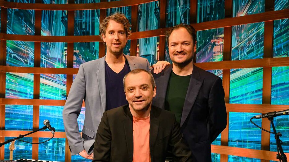 Niels van der Laan, Miguel Wiels en Jeroen Woe voor Even tot Hier