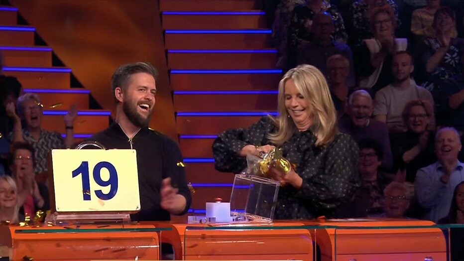 Leonard en Linda de Mol Leonard en Linda de Mol