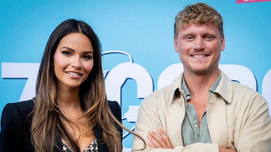 Monica Geuze en Kaj Gorgels samen.