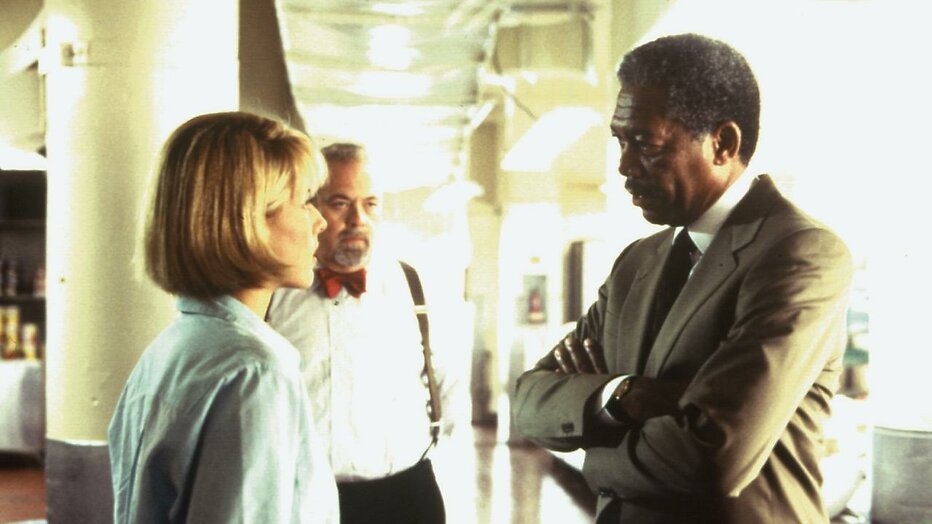 Morgan Freeman in Deep Impact