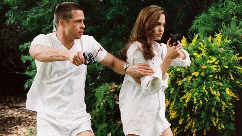 Brad Pitt en Angelina Jolie