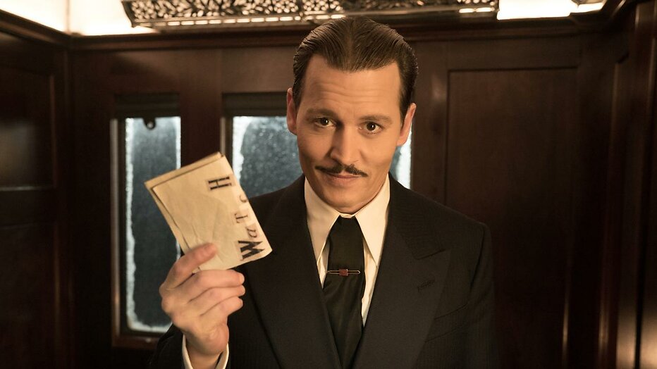 Johnny Depp in Murder on the Orient Express Johnny Depp in Murder on the Orient Express