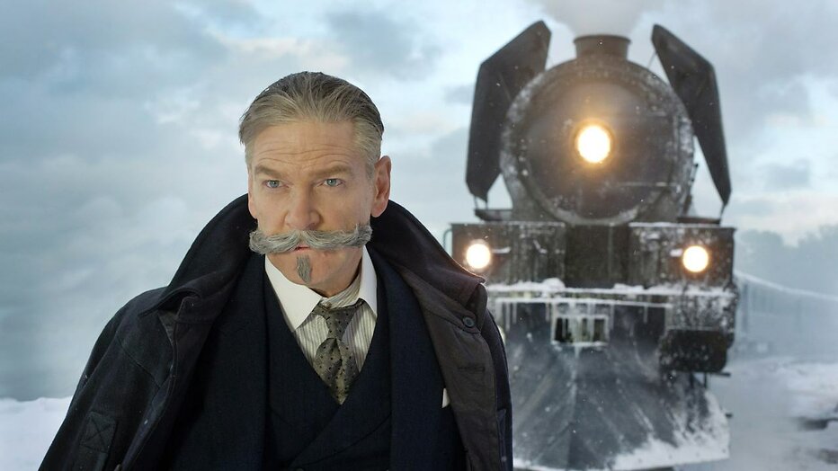 Kenneth Branagh als Hercule Poirot in Murder on the Orient Express