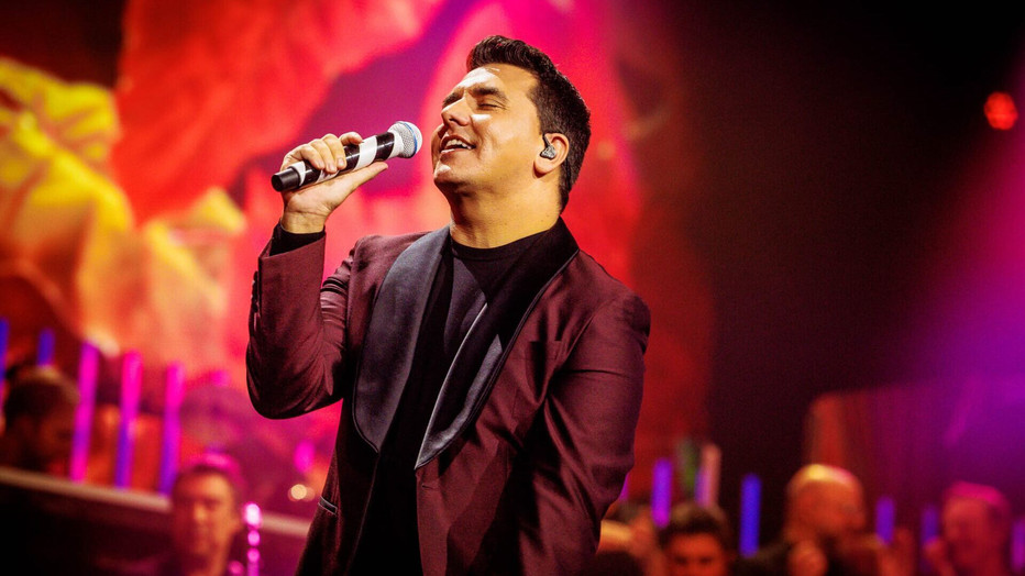 Jan Smit tijdens Muziekfeest van het Jaar 2025