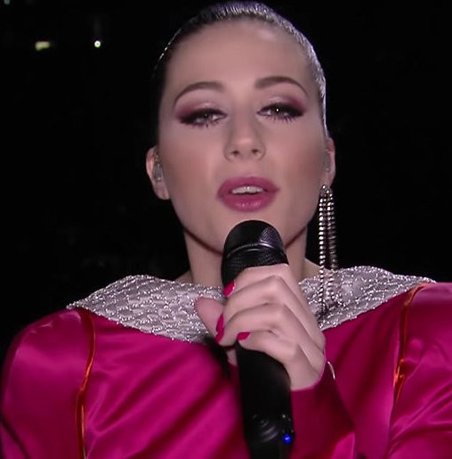 Zangeres Macedonië slechtst gekleed op Eurovisie Songfestival 2018