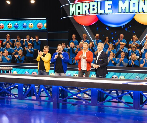 Volkszangers gaan knikkeren in het nieuwe seizoen van Marble Mania