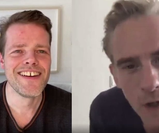 Martijn Koning en Art Rooijakkers maken samen zaterdagavondshow