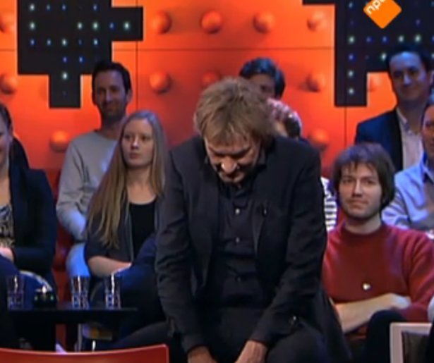 Matthijs van Nieuwkerk heeft een enorme restaurantkater