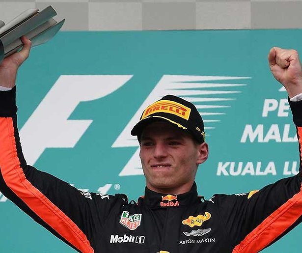 Max Verstappen vanavond in Peptalk