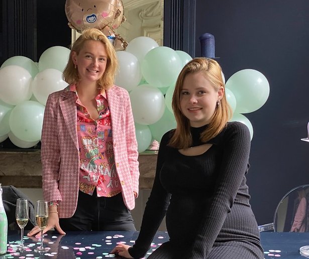 Maxime Meiland helpt aanstaande moeder in Vier handen op één buik