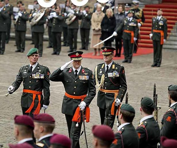 Uitreiking Militaire Willems-Orde live op televisie 