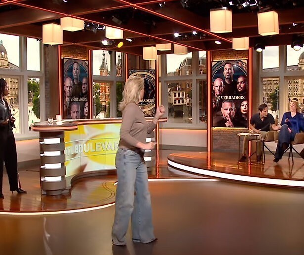 Morad El Ouakili maakt lelijke val bij RTL Boulevard