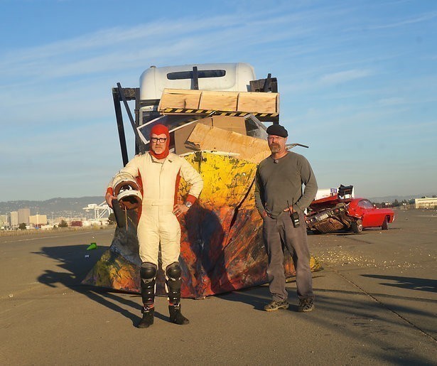 Mythbusters aan het werk