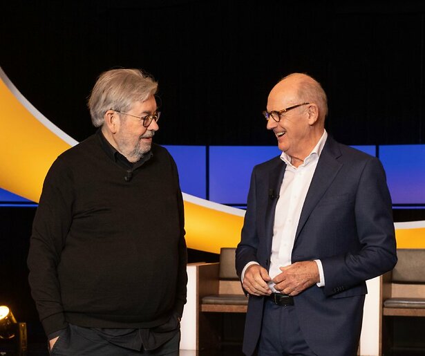 Philip Freriks en Maarten van Rossem werken aan nieuw tv-project