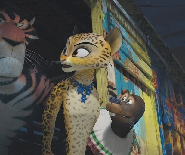 De dierenvrienden van Madagascar ruilen de dierentuin even in voor een circus