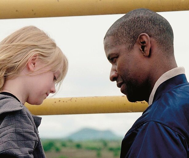 Denzel Washington wil de ontvoerde Dakota Fanning koste wat kost vinden in Man on Fire