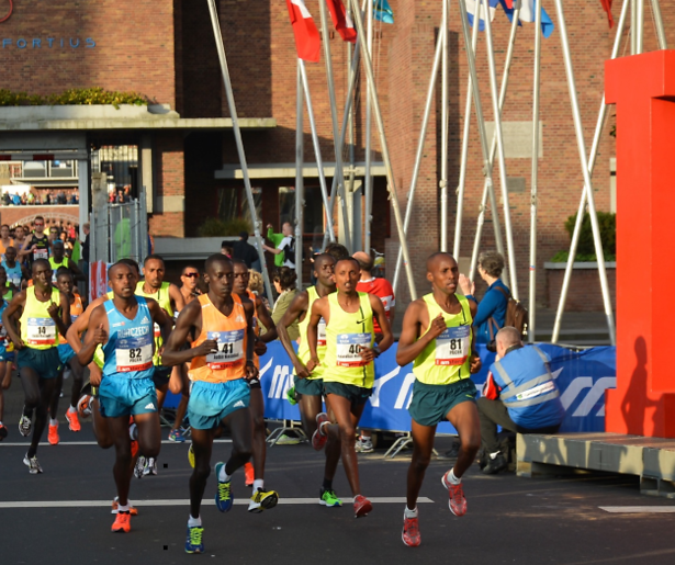 De marathon keert terug in Amsterdam