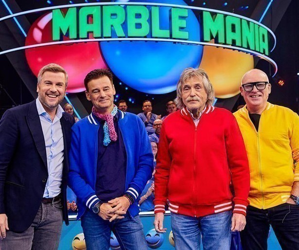 De mannen van VI strijden tegen elkaar in Marble Mania