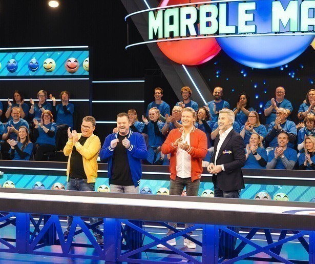 Wolter Kroes, Thomas Berge en Frans Duijts strijden tegen elkaar in nieuw seizoen Marble Mania 