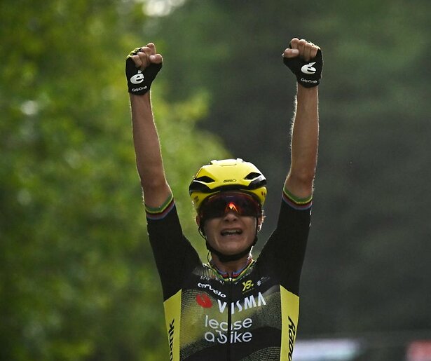 De vrouwen van de Tour de France Femmes zetten koers naar de wintersportplaats Châtel