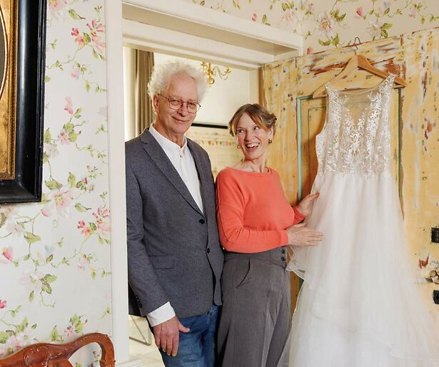 Marlies en Otto geven elkaar het ja-woord in Liefde voor het Landgoed