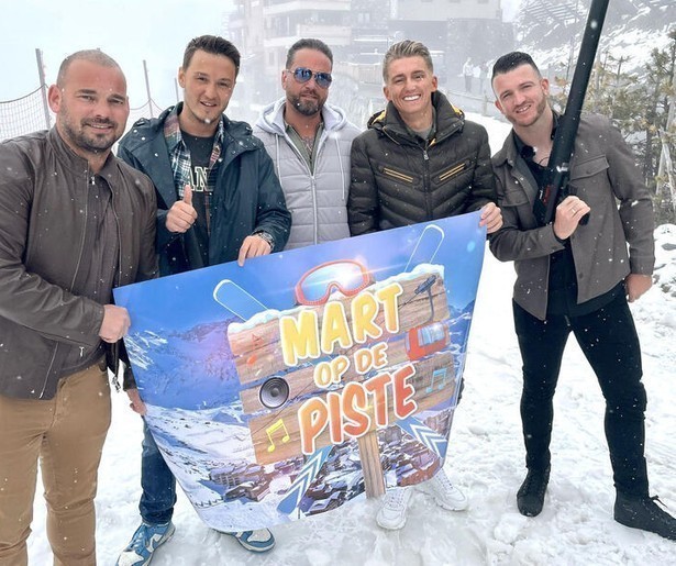 Mart Hoogkamer zoekt après-skihit in nieuwe show Mart op de Piste