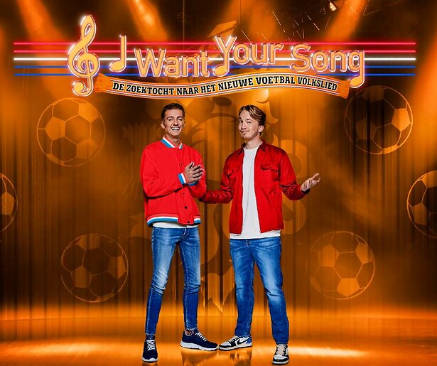 Mart Hoogkamer zoekt naar een nieuwe Oranje-hit in special I Want Your Song
