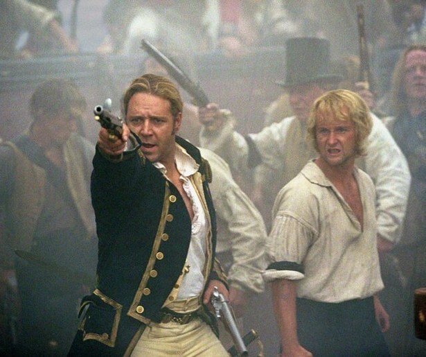Russell Crowe als onverschrokken kapitein